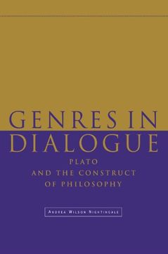 portada Genres in Dialogue Paperback: Plato and the Construct of Philosophy (en Inglés)
