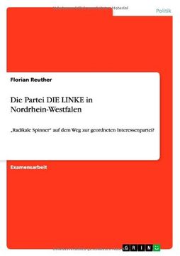 portada Die Partei DIE LINKE in Nordrhein-Westfalen (German Edition)