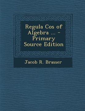 portada Regula Cos of Algebra ...
