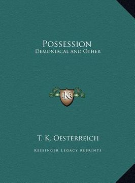 portada possession: demoniacal and other (en Inglés)