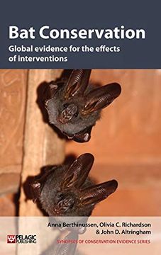 portada Bat Conservation: Global Evidence for the Effects of Interventions (Vol. 5) (Synopses of Conservation Evidence, Vol. 5) (in English)