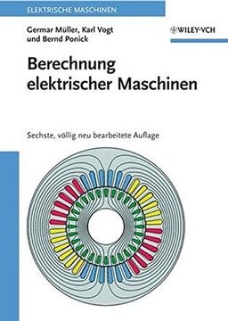 portada Berechnung elektrischer Maschinen (Elektrische Maschine) (in German)