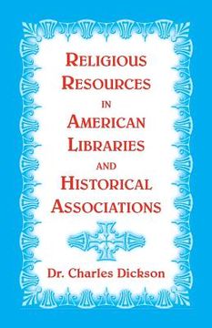 portada Religious Resources in American Libraries and Historical Associations (in English)