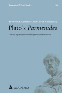 portada Plato's Parmenides (en Italiano)