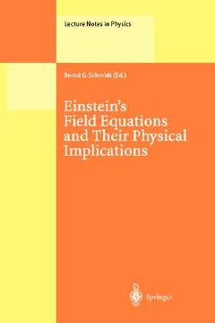 portada einstein's field equations and their physical implications: selected essays in honour of j rgen ehlers (in English)
