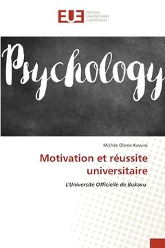 portada Motivation et réussite universitaire (en Francés)