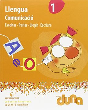 portada Projecte Duna, Llengua, 1 Educació Primària (Valencia)