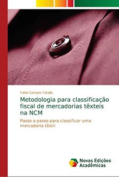 portada Metodologia Para Classificação Fiscal de Mercadorias Têxteis na ncm