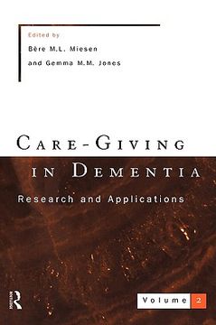 portada care-giving in dementia 2 (en Inglés)