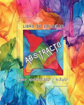 portada Abstracto - Libro de colorear para niños, adolescentes y adultos: Diseños relajantes y simples