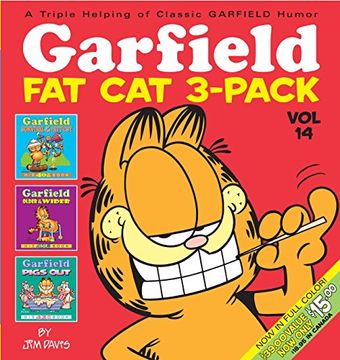portada Garfield fat cat 3 Pack vol 14 (Garfield fat cat Three Pack) (in English)