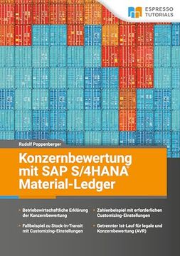 portada Konzernbewertung mit sap S/4Hana Material-Ledger (en Alemán)
