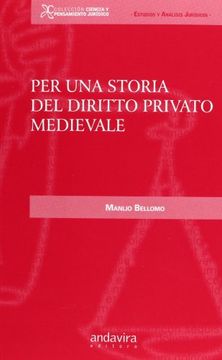 portada Per Una Storia Del Diritto Privato Medievale (in Italian)