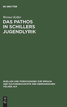 portada Das Pathos in Schillers Jugendlyrik (en Alemán)