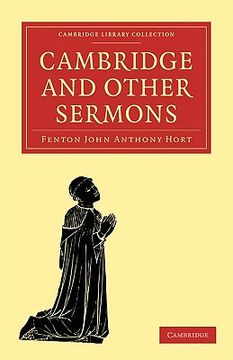 portada Cambridge and Other Sermons Paperback (Cambridge Library Collection - Religion) (en Inglés)