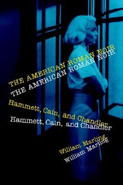 portada american roman noir: hammett, cain, and chandler (in English)
