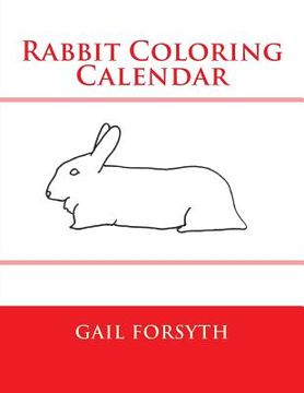 portada Rabbit Coloring Calendar (in English)