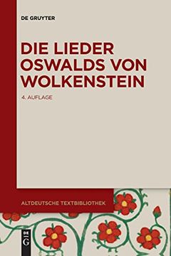 portada Die Lieder Oswalds von Wolkenstein 