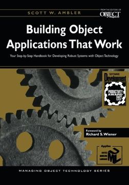 portada Building Object Applications That Work Paperback: Your Step-By-Step Handbook for Developing Robust Systems With Object Technology (Sigs: Managing Object Technology) (en Inglés)