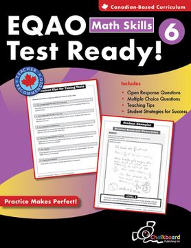 portada Eqao Test Ready Math Skills 6 (in English)