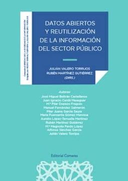 portada Datos Abiertos y Reutilización de la Información del Sector Público