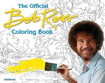 portada The bob Ross Coloring Book (en Inglés)