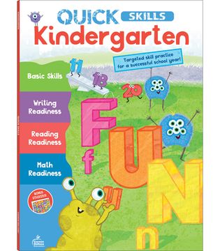 portada Quick Skills Kindergarten Workbook (en Inglés)