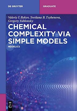 portada Chemical Complexity via Simple Models: Modelics (de Gruyter Textbook) (in English)