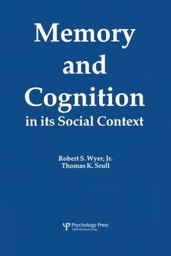 portada Memory and Cognition in Its Social Context