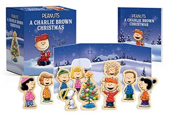 portada Peanuts: A Charlie Brown Christmas Wooden Collectible set (rp Minis) (en Inglés)