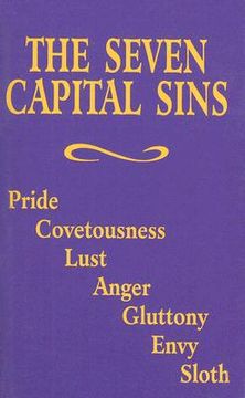 portada the seven capital sins: pride covetousness lust anger gluttony envy sloth (in English)