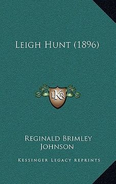 portada leigh hunt (1896) (en Inglés)
