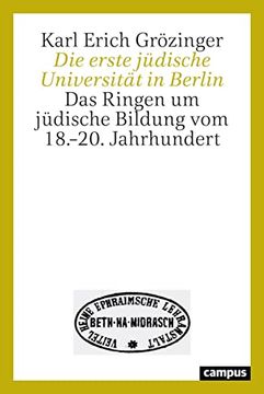 portada Die Erste Jüdische Universität in Berlin (en Alemán)