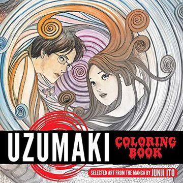 portada Uzumaki Coloring Book (Junji Ito) (in English)
