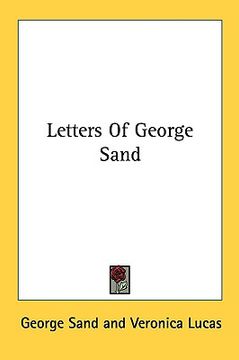 portada letters of george sand (en Inglés)
