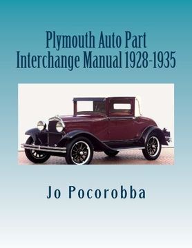 portada Plymouth Auto Part Interchange Manual 1928-1935