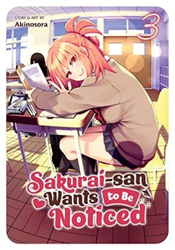 portada Sakurai-San Wants to be Noticed Vol. 3 (en Inglés)