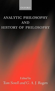 portada Analytic Philosophy and History of Philosophy (Mind Association Occasional Series) (en Inglés)