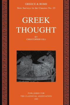 portada Greek Thought (New Surveys in the Classics) (in English)