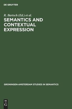portada Semantics and Contextual Expression (en Inglés)