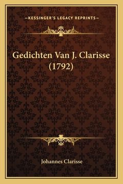 portada Gedichten Van J. Clarisse (1792)