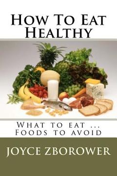 portada how to eat healthy (en Inglés)