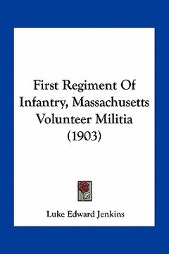 portada first regiment of infantry, massachusetts volunteer militia (1903) (en Inglés)