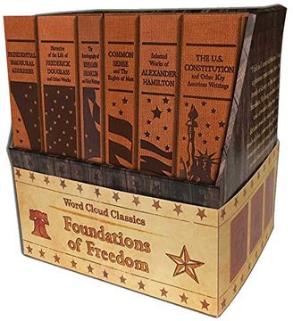 portada Foundations of Freedom Word Cloud Boxed set (Word Cloud Classics) (in English)