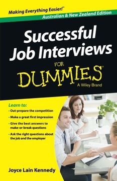 portada Successful Job Interviews for Dummies, Australian & New Zealand Edition