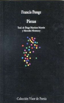 portada Piezas (Visor de Poesía) (in Spanish)