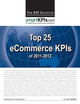 portada Top 25 eCommerce KPIs of 2011-2012 (en Inglés)