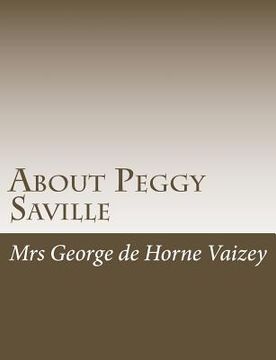 portada About Peggy Saville (en Inglés)