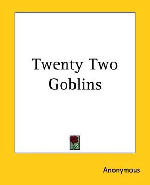 portada twenty two goblins (in English)