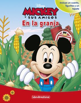 portada Mickey y sus amigos. En la granja. Libroaventuras (in Spanish)